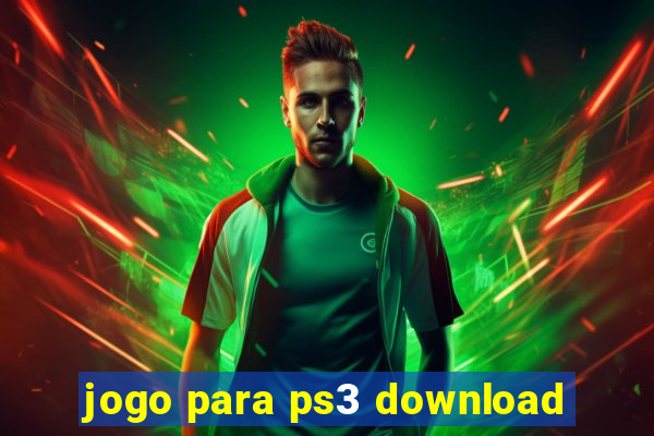 jogo para ps3 download